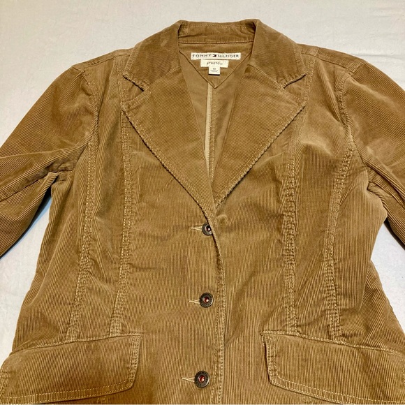 Tommy Hilfiger Fitted Stretch Corduroy Blazer size M - Picture 7 of 9